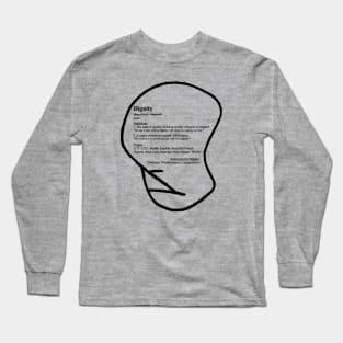 Dignity (Definition) Long Sleeve T-Shirt